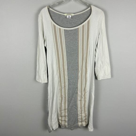 Prairie Underground Dresses & Skirts - Prairie Underground Lagenlook Gray Patchwork Long Sleeve Tunic Layering Dress S